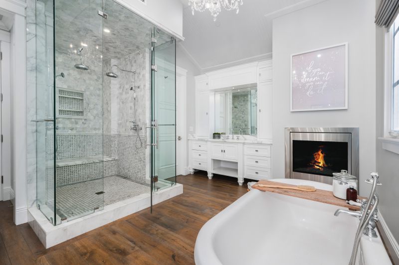 Luxury Bathroom Upgrade with Frameless Shower